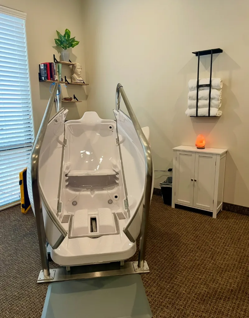 HOCATT ozone sauna therapy session